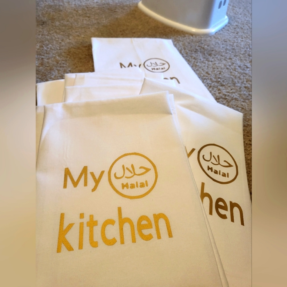 My halal kitchen towels